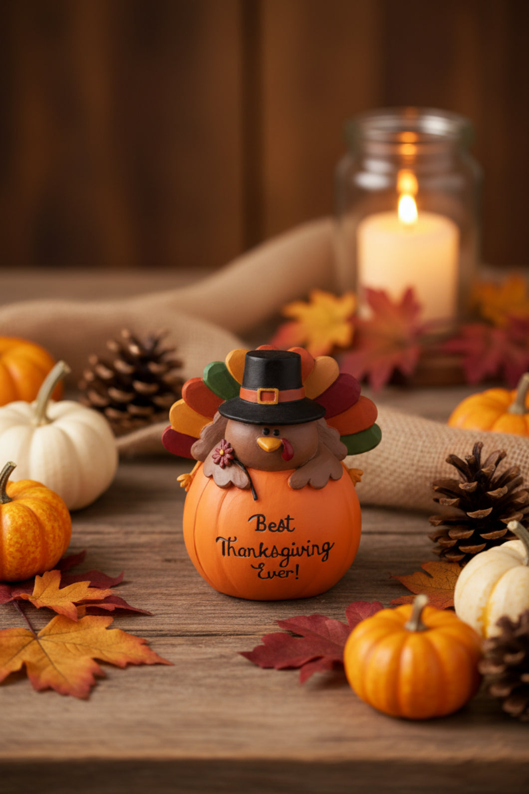 Blossom Bucket Fall Turkey Time Best Thanksgiving Day Ever