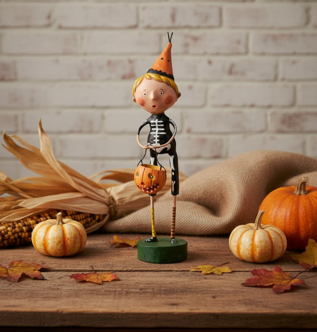Halloween Folk Art Esc and Company Funny Bones Lori Mitchell 10290