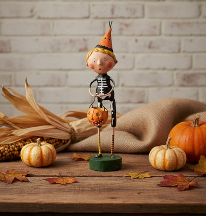 Halloween Folk Art Esc and Company Funny Bones Lori Mitchell 10290