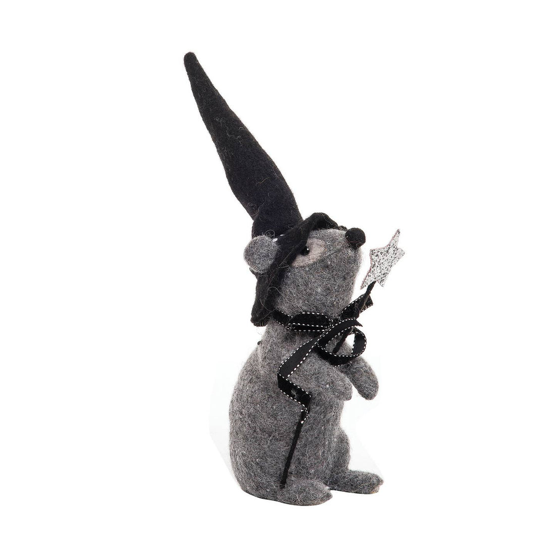 Folk Art Halloween Gathered Traditions Mouse Witch Decorative Figurine - The Primitive Pineapple Collection