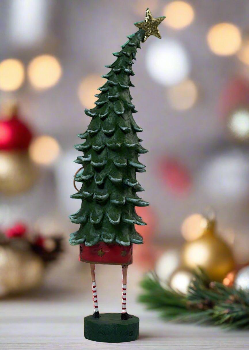 Primitive Christmas Peter Ceder Figurine Lori Mitchell 11054 - The Primitive Pineapple Collection