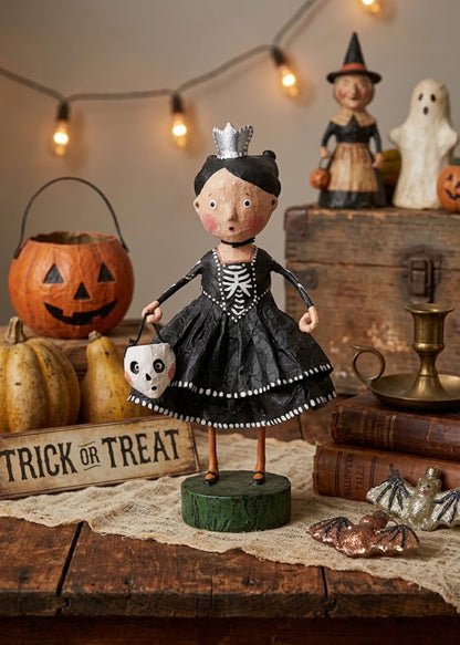 Lori Mitchell Skeleton Princess Halloween Figurine – ESC &amp; Company 