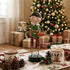 Lori Mitchell Gift Exchange Boy Christmas Figurine 6" - The Primitive Pineapple Collection