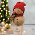 Primitive Christmas Be Merry Baby Snowman Sitter 7" - The Primitive Pineapple Collection