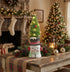 Light-Up Retro Snowman Figurine 10.25" | Top Hat & Bottle Brush Tree - The Primitive Pineapple Collection