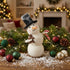 Primitive Christmas Gingerbread Snowman - The Primitive Pineapple Collection