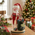 Lori Mitchell Santa and His Sack Christmas Figurine 8" - The Primitive Pineapple Collection