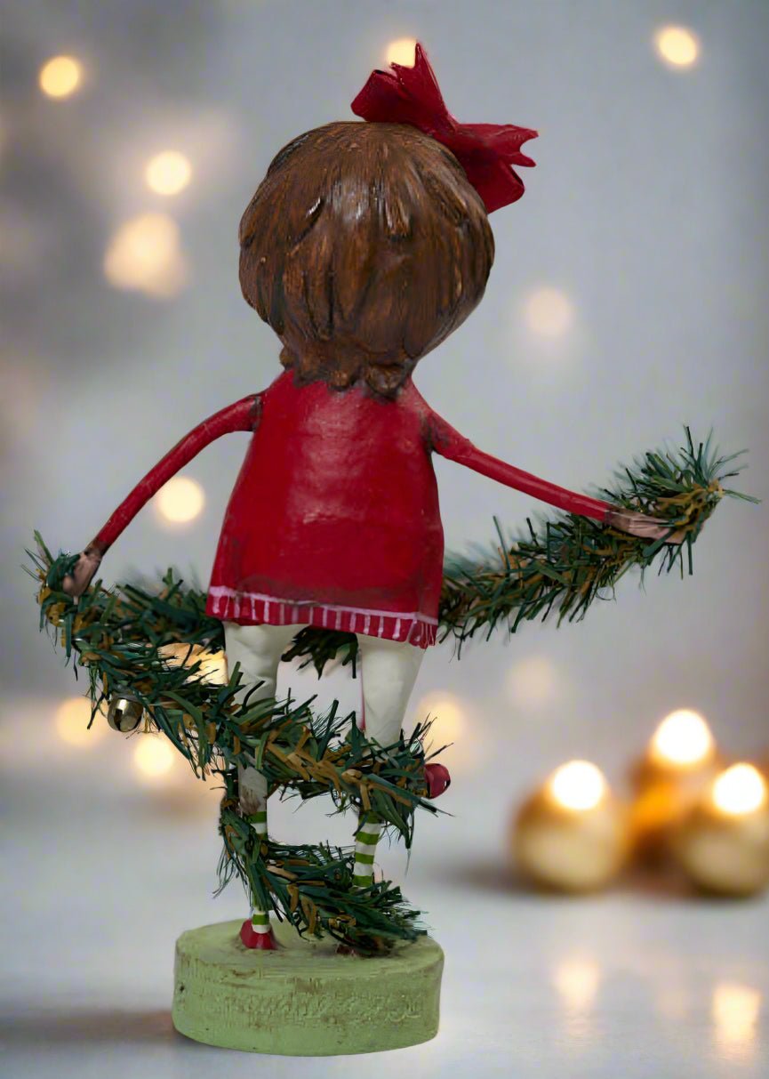 ESC and Company Folk art Christmas Lori Mitchell Deck the Halls 14468 - The Primitive Pineapple Collection