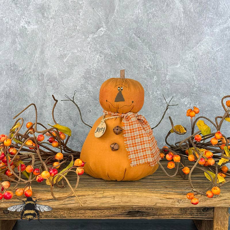 Honey and Me Halloween Jerry the Jack - O - Lantern - The Primitive Pineapple Collection