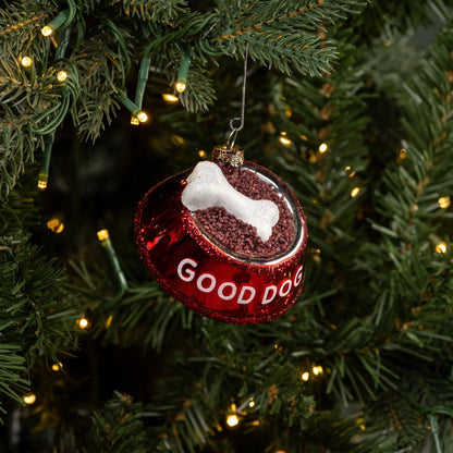 Ragon House Christmas Good Dog Collectable Dog Ornament - The Primitive Pineapple Collection