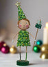 ESC Christmas Eloise Evergreen Lori Mitchell 16724 - The Primitive Pineapple Collection