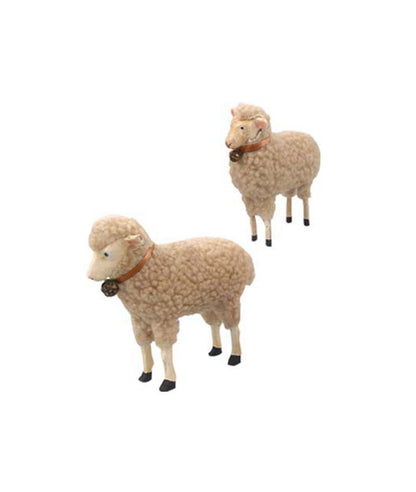 Bethany Lowe Primitive Colonial Wooly 2 pc Small Lambs TR5000