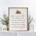 Handcrafted Walnut Framed Christmas As We Grow Older w/ Red Barn Art - The Primitive Pineapple Collection