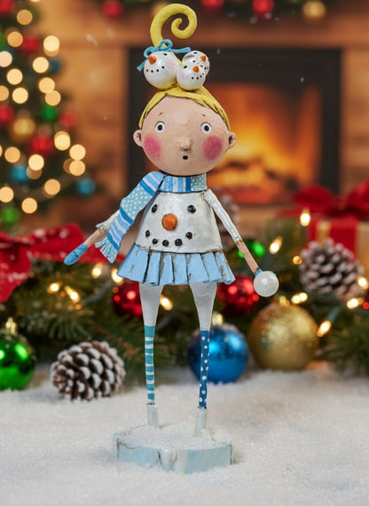 ESC Christmas Susie Snowbelle Lori Mitchell 17267 - The Primitive Pineapple Collection