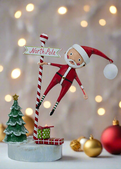 ESC Christmas Swinging into Christmas Lori Mitchell 17269 - The Primitive Pineapple Collection
