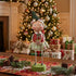 Lori Mitchell Mrs. Santa Claus Christmas Figurine, 7.5 Inch - The Primitive Pineapple Collection