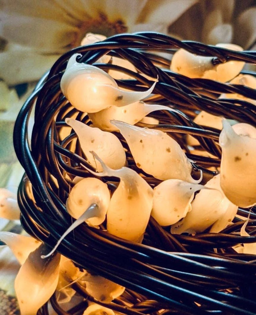 Handcrafted USA Farmhouse Buttermilk Teeny 20 Ct. Rice String Light - The Primitive Pineapple Collection