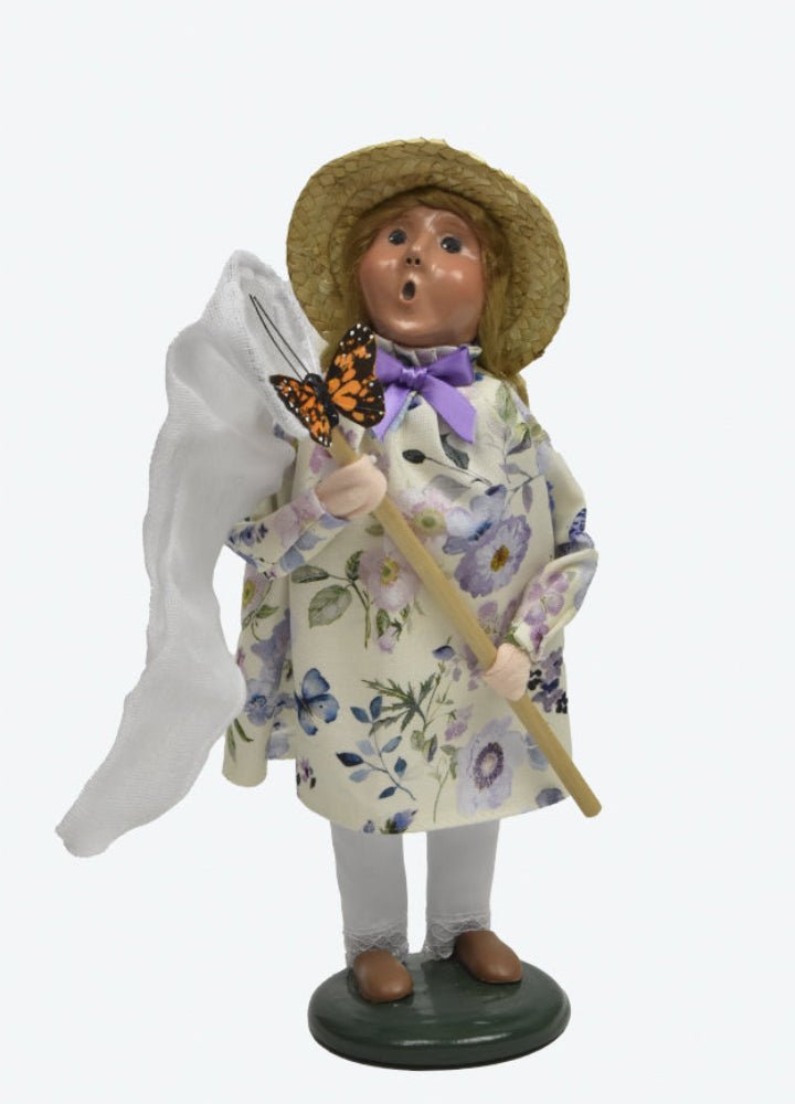 Colonial Byers Choice Butterfly Girl 2256 - The Primitive Pineapple Collection
