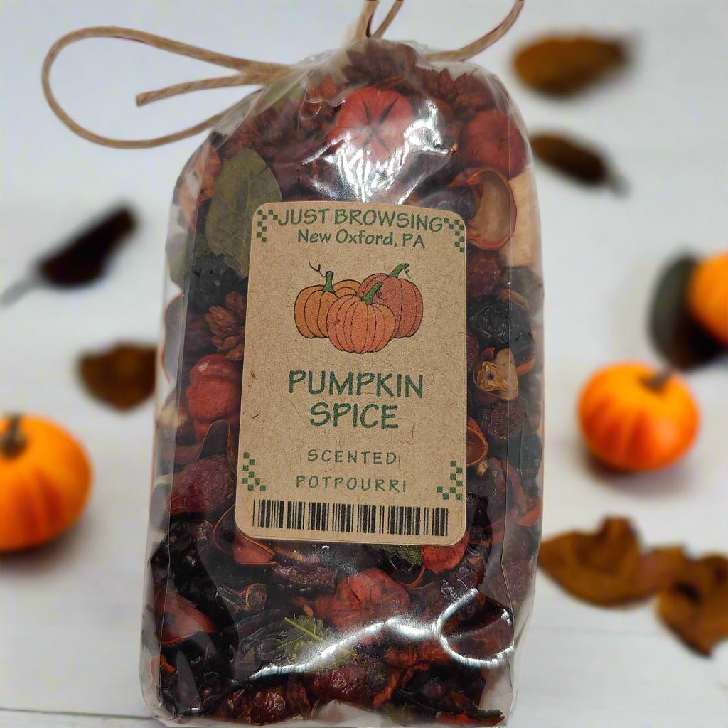 Handcrafted USA Halloween Fall Pumpkin Pie Potpourri - The Primitive Pineapple Collection