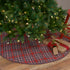 Christmas Holiday Anderson Plaid Tree Skirt 48" - The Primitive Pineapple Collection