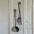 Primitive Colonial 2 pc set Fork/Spoon Utensils - The Primitive Pineapple Collection