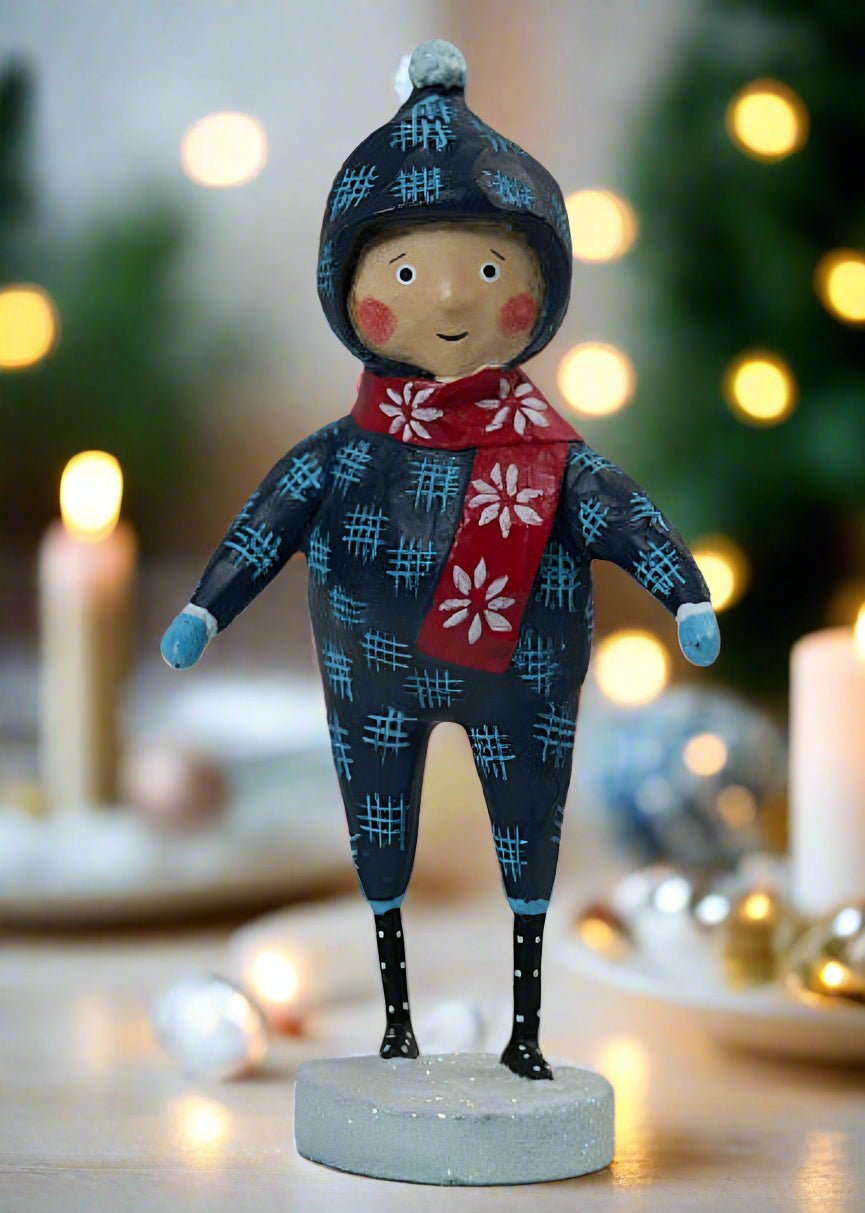 ESC and Company Folk Art Lori Mitchell Christmas Snow Day 38144 - The Primitive Pineapple Collection