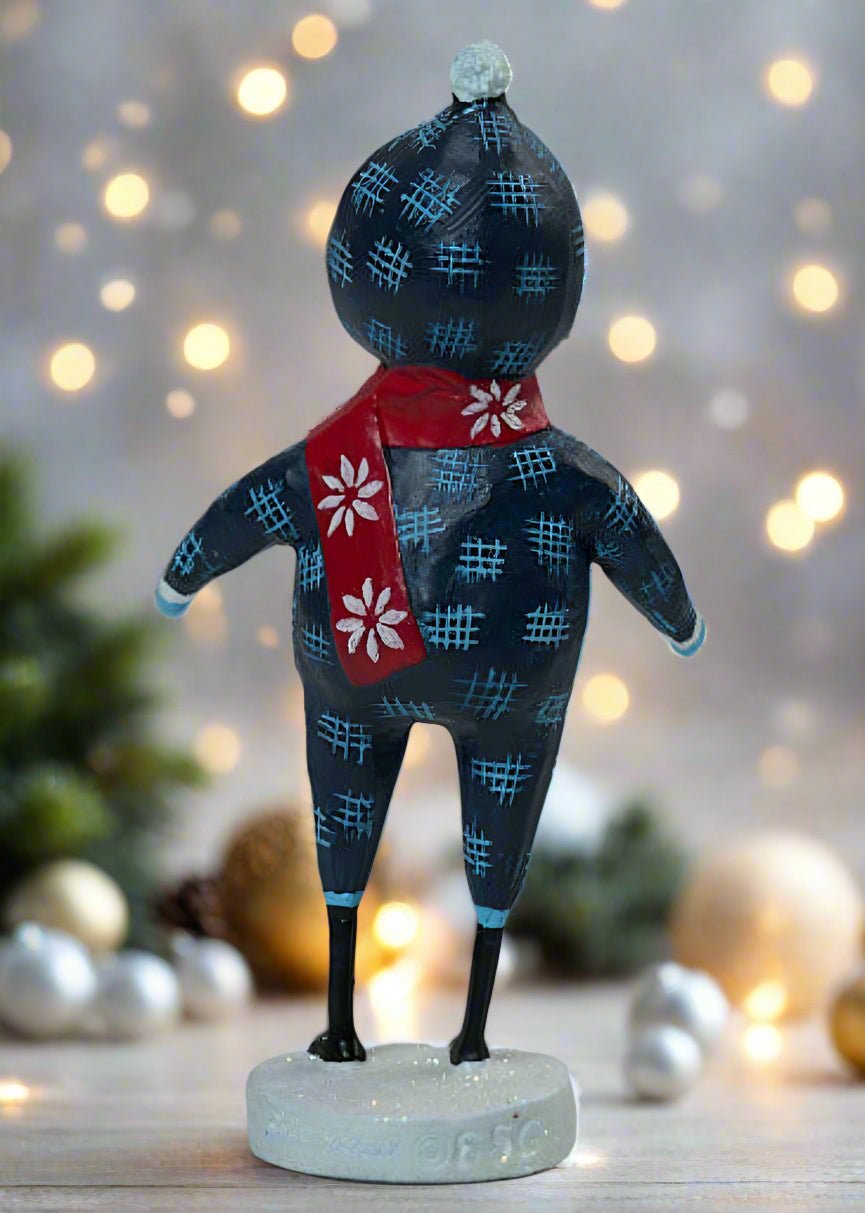 ESC and Company Folk Art Lori Mitchell Christmas Snow Day 38144 - The Primitive Pineapple Collection