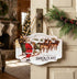 Primitive Christmas 6" We Believe in Santa Claus Vintage Embossed Metal Hanger - The Primitive Pineapple Collection