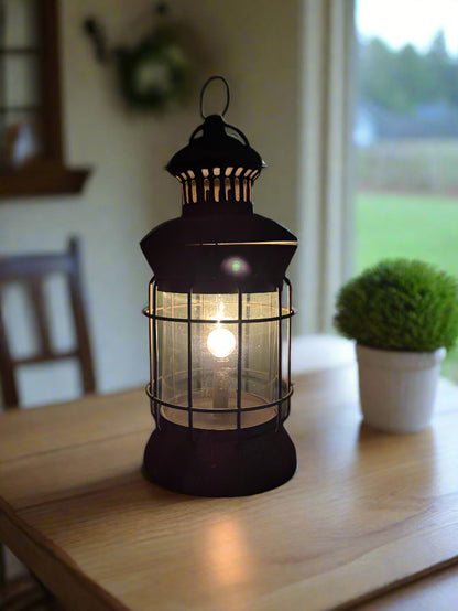 Primitive Colonial 14.5&quot; Led Lantern