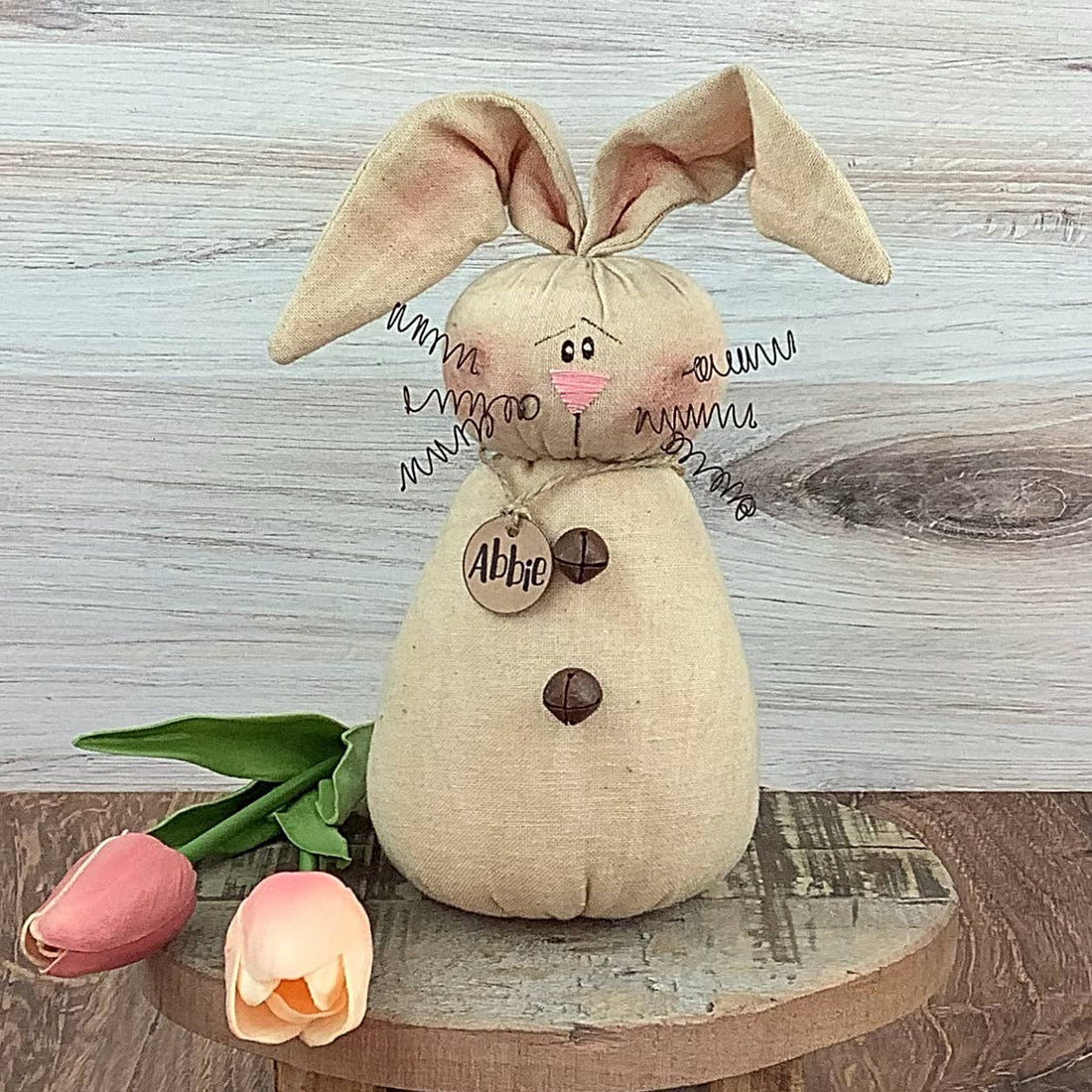 Primitive Easter Honey and Me Bunny Abbie the Bunny 6.5" - The Primitive Pineapple Collection
