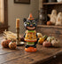 Folk Art Halloween 6.25 Inch Retro Look Black Cat /JOL Figurine 3 Styles - The Primitive Pineapple Collection