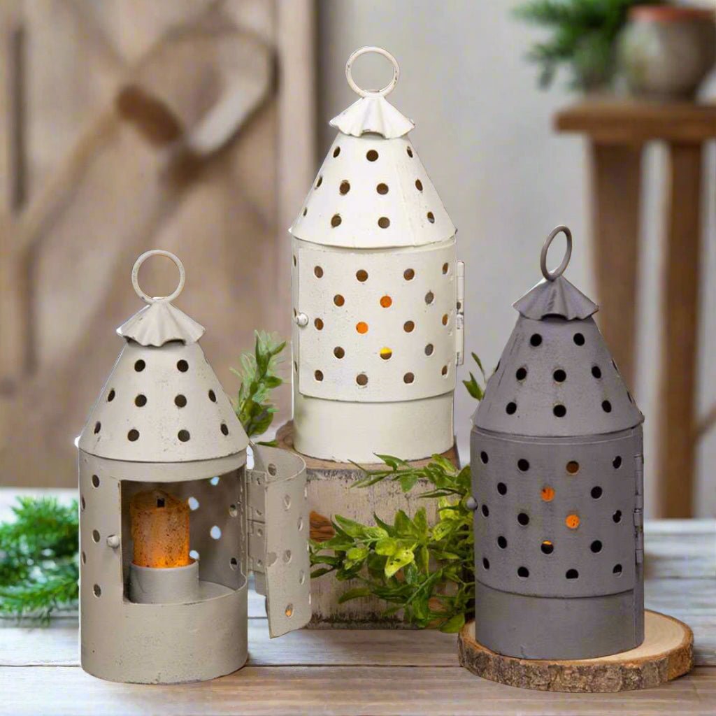 Primitive/Farmhouse Miniature Lantern Railroad Timer - The Primitive Pineapple Collection