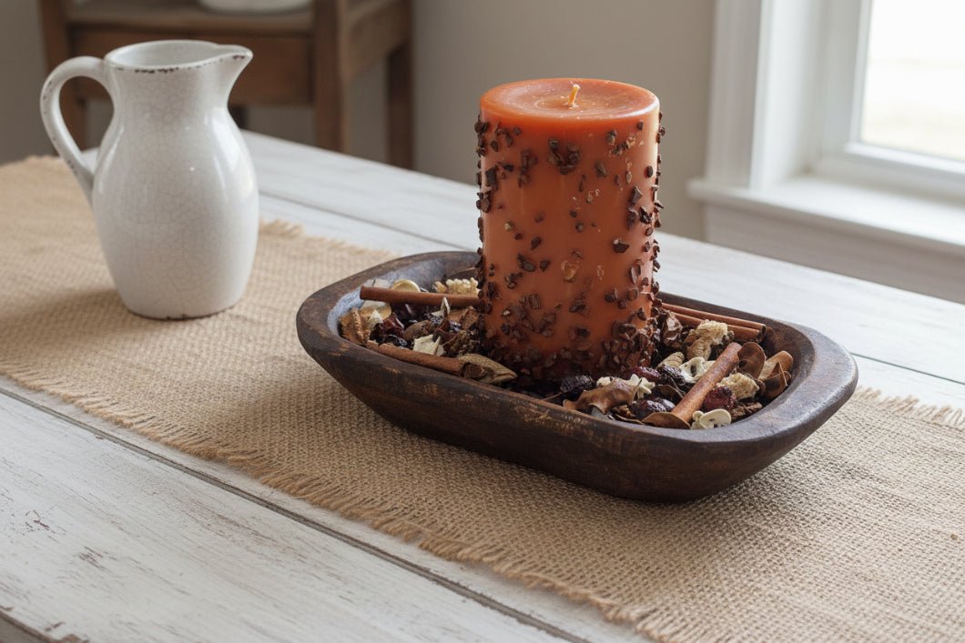 Handcrafted USA Farmhouse Banana Nut Bread Potpourri w/Rosehips - The Primitive Pineapple Collection