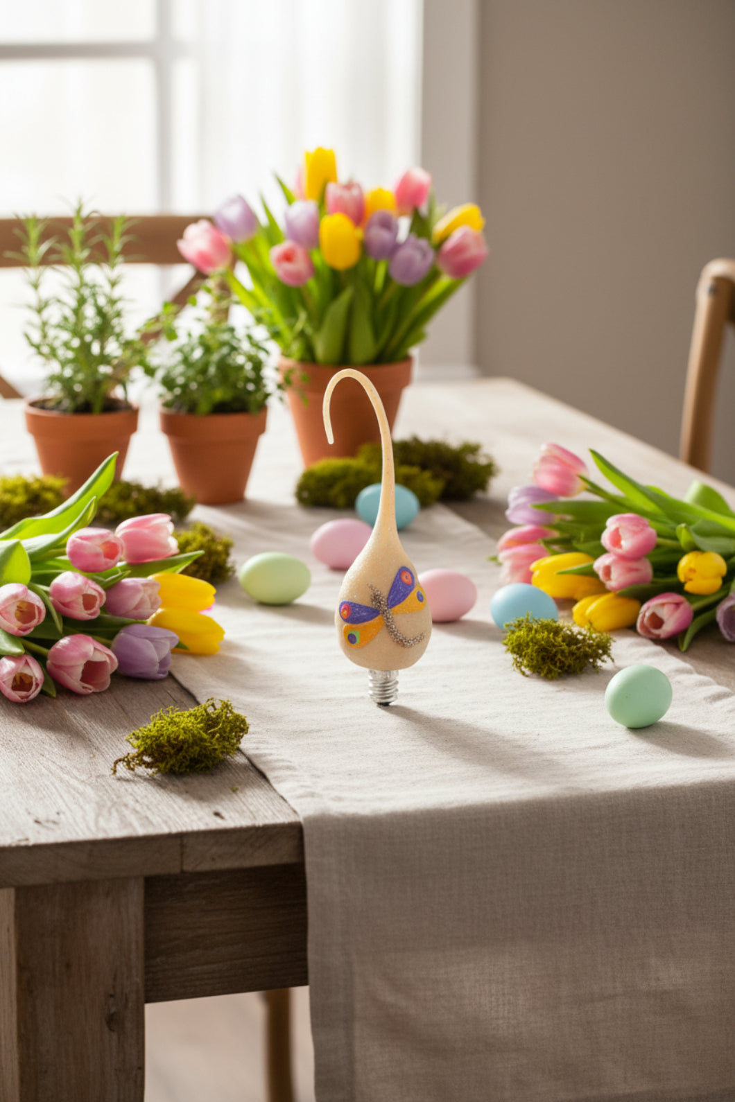 Handcrafted Spring Dragonfly Silicone Light Bulb | Vickie Jean&