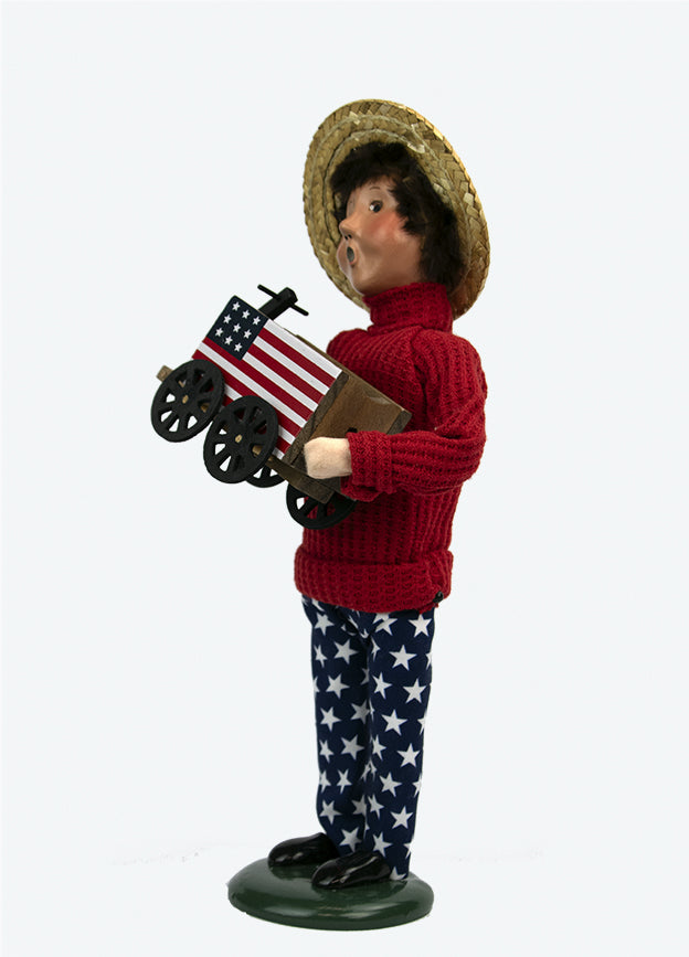 Colonial Byers Choice Patriotic Boy 5150 Authorized Dealer