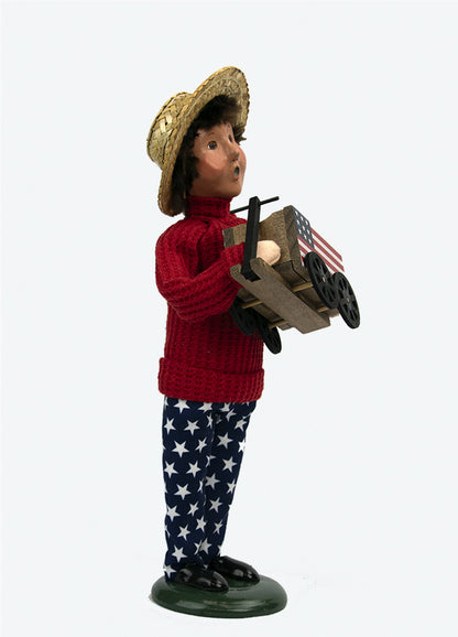 Colonial Byers Choice Patriotic Boy 5150 Authorized Dealer