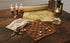 Civil War Checkers Set Handmade Leather Board Game - Historical Reproduction - The Primitive Pineapple Collection