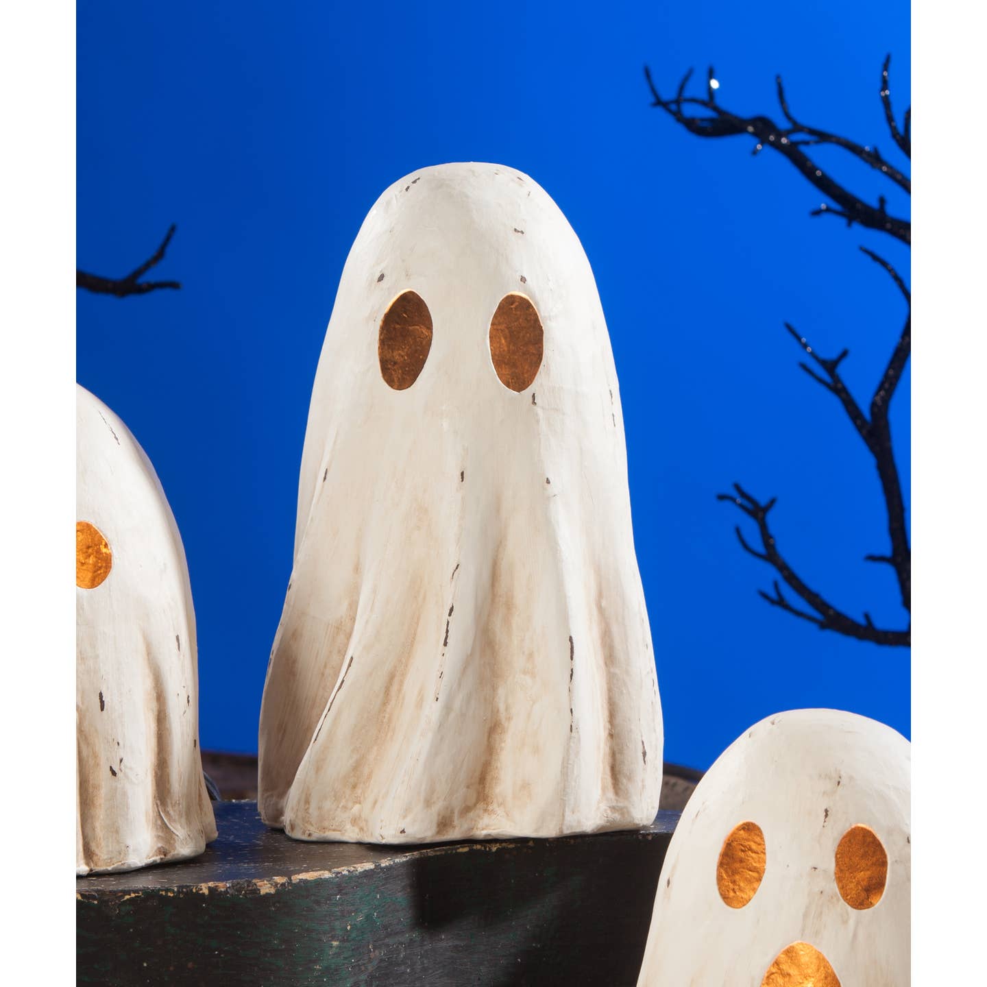 Bethany Lowe Halloween Tall Ghost Luminary 8.3&quot; TJ2301