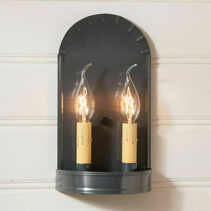 Primitive/ Country Farmhouse Colonial Arch Sconce Country Tin - The Primitive Pineapple Collection