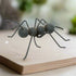 Halloween Garden Art Whimsical Black Metal Ant 6" - The Primitive Pineapple Collection
