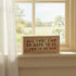 Farmhouse/Country All That I am I Owe To My Mom Block Shelf Sitter - The Primitive Pineapple Collection