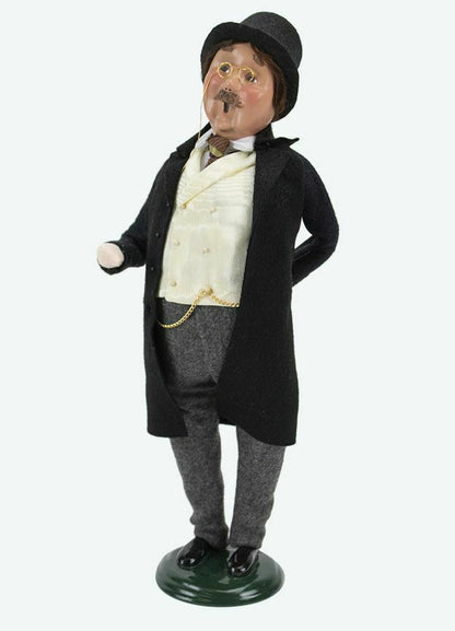 Primitive Byers Choice Historical Theodore Teddy Roosevelt Caroler ZBC89 - The Primitive Pineapple Collection