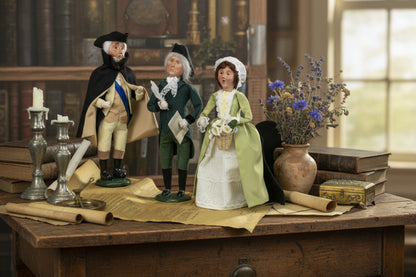 Primitive Colonial Byers Choice Alexander Hamilton Caroler 569 - The Primitive Pineapple Collection