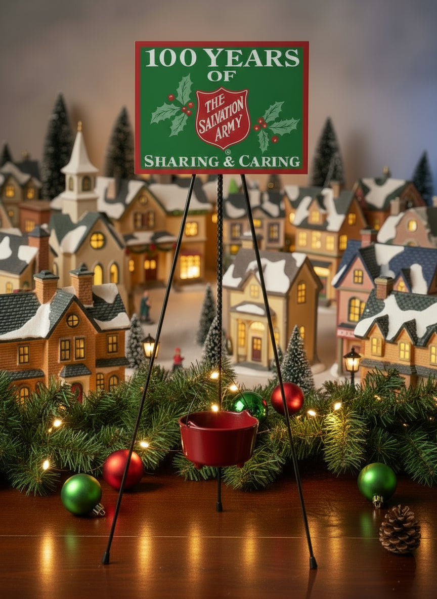 Byers Choice Carolers Colonial Christmas Salvation Army Kettle 430KE - The Primitive Pineapple Collection