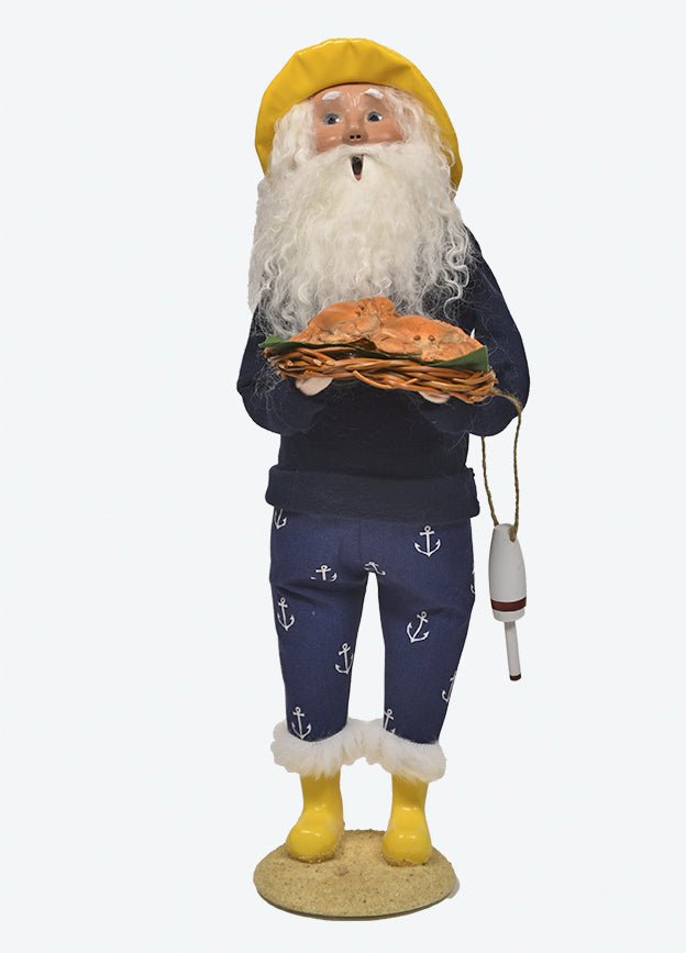 Colonial Byers Choice Nautical Santa w/Crabs 3254C - The Primitive Pineapple Collection