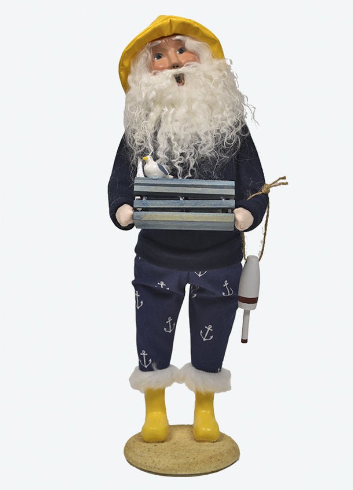 Colonial Byers Choice Nautical Santa w/Lobsters 3254L - The Primitive Pineapple Collection