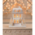 Bethany Lowe Christmas Metallic Light Up Putz Style Townhouse LC1566 - Figurines
