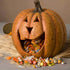 Halloween Fall Ragon House Collectable 15” Orange Big Mouth Pumpkin Luminary - The Primitive Pineapple Collection