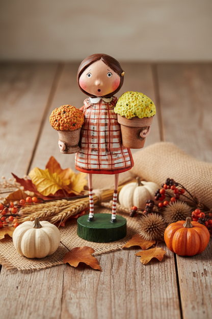 ESC Fall Halloween Mumsy Lori Mitchell 14473 - The Primitive Pineapple Collection