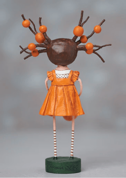 ESC and Company Halloween Twiggy Treat or Treat Girl By Lori Mitchell 15527 - The Primitive Pineapple Collection
